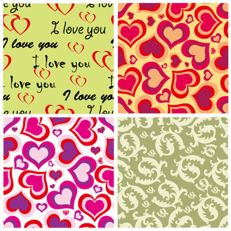 Can the heart romantic pattern lovely heart background   