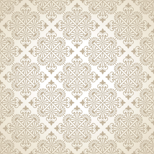 Beige floral seamless pattern vectors 01 seamless pattern floral beige   