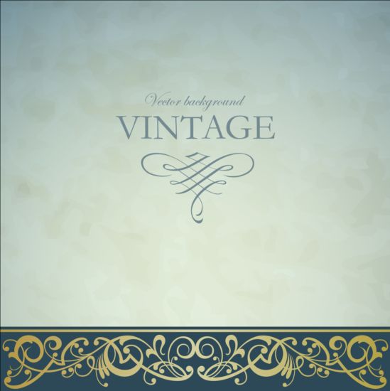 Vintage decor art background vector vintage decor background   