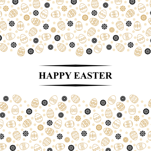 Easter egg backgrounds vectors 01 egg easter backgrounds   